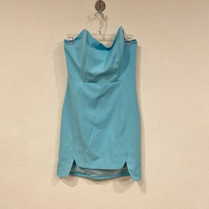 Abyss by Abby Strapless Dress Size Large EUC